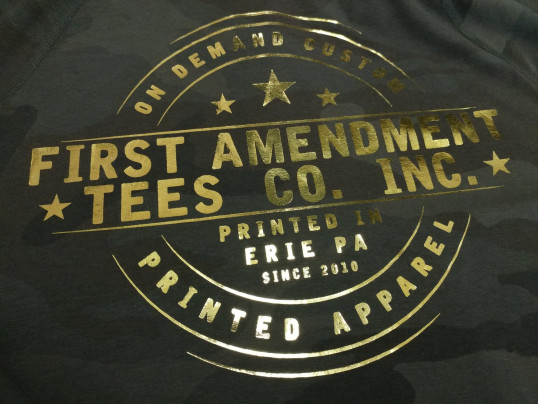 First Amendment Tees Gold Seal